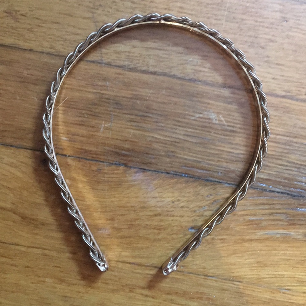 Gold headband